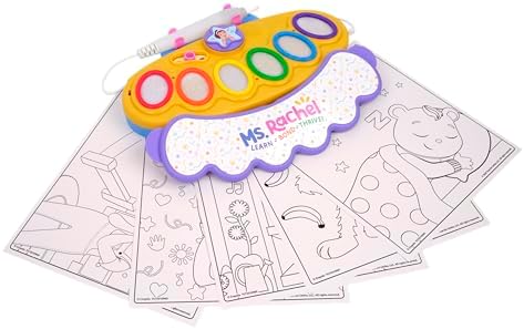 Crayola Ms Rachel Color Wonder Magic Light Brush, Mess Free Coloring Toy 3+
