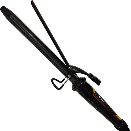 abp 3/4 Inch Extra Long Barrel Curling Iron with Clamp Instant Heat to 450F