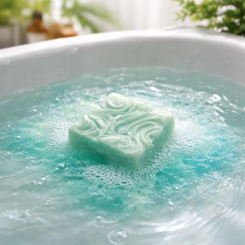 2Pack Ocean Wave Silicone Soap Mold Square Waves Soap Mold Sea Wave Silicone Molds Waves Handmade Soap Mould Candle Mold for Wax Soap Candle Lotion Bath Bombs Resin IceCube Cake Chocolate Candy Pastry