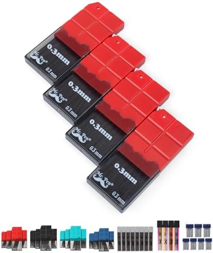 Mr. Pen- 0.3 mm Lead Refills for Mechanical Pencils, 800 pcs (200 per Tube)