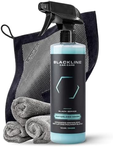 Blackline Clay Towel Kit Complete System - Towel, Wash Spray & 3 Cloths