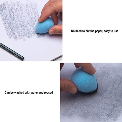 33 Pcs Blending Stumps and Tortillions Paper Art Blenders Drawing