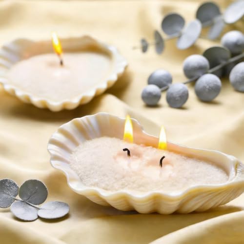 1.1LB Candle Sand- White Candle Beads and Wicks, Jasmine Scented Pearled Candle Wax for DIY Making, Refillable Non-Toxic for DIY Customized,Gifts Home Decoration Wedding Party