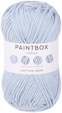 Paintbox Yarns 100% Cotton Aran Yarn 1.76oz / 50g, 93yds / 85m