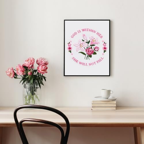 Louise Maelys Easter Tulip Rose Embroidery Kit for Beginners DIY