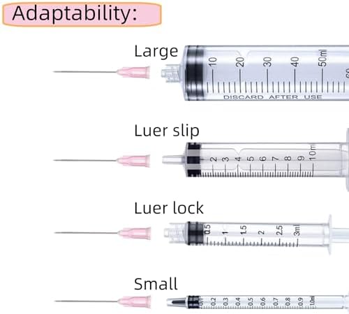 100 Pack 18 Gauge 1.5 Inch Sterile Disposable Lab Supplies, Scientific and Industrial Dispensing Needle Accessories