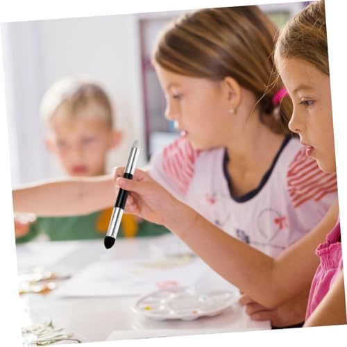 Tofficu 4pcs Double Headed Art Sketch Tools Washable Drawing Pens for Blending for Highlighting and Detail Sketching