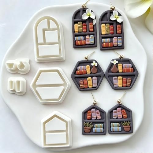 9Pcs Boho Arch Clay Earring Cutters