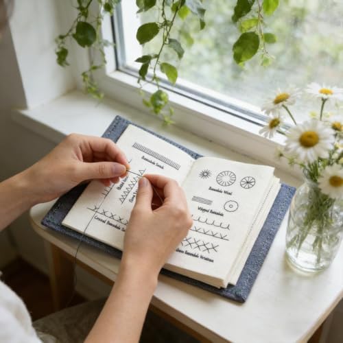 NRAEC 2026 Upgraded Embroidery Stitch Book Kit