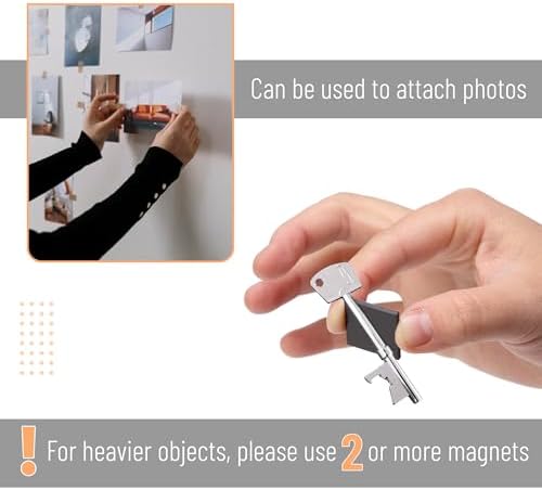 Mr. Pen- Self Adhesive Magnet Square, 200 pcs, Flexible and Extra Thin