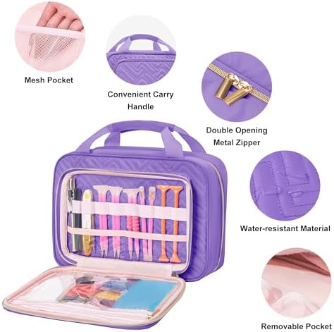 Leudes Diamond Art Storage Painting Case 60 Slots Bead Art Kits for Adults