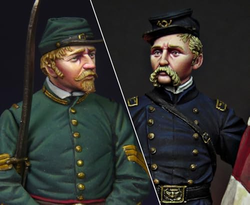 Vallejo - American Civil War Acrylic Paint Set | Model Color | Figure Color Series Historical Miniature Kit to Achieve Historical Accuracy with Artist-Grade Pigments | 16 Bottles x 18 ml (0.6 fl.oz.)