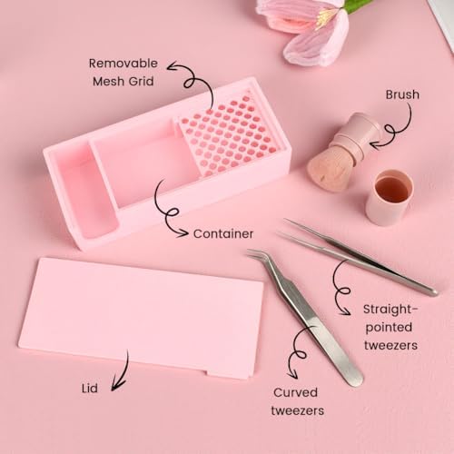 Cornstarch Tapper Box for Polymer Clay – Powder Container with Tapper, Essential Polymer Clay Tool for Earring Making & Craft Projects