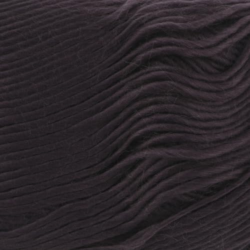 Loops & Threads Facets Yarn - Yarn for Knitting, Crochet, Weaving, and Arts & Crafts - Purple, Acrylic, 3.5 oz