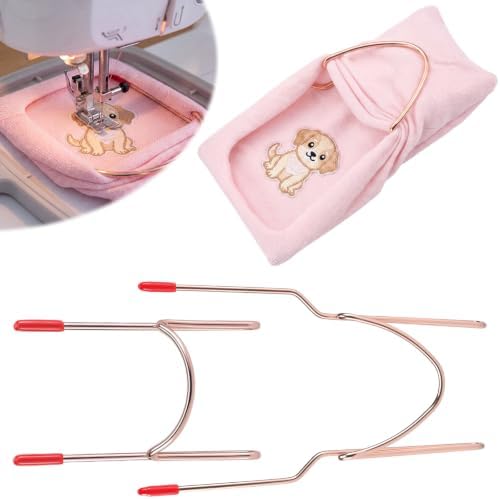 Twistover 2 Pcs Sock Embroidery Hoop for Machine, Adults and Kids