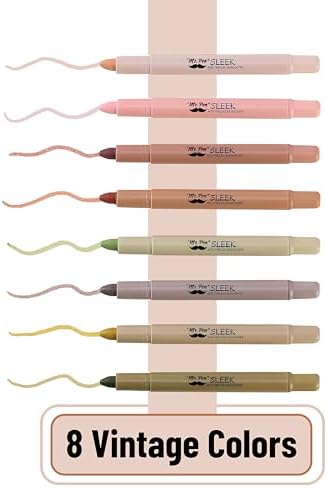 Mr. Pen- No Bleed Gel Highlighters, Assorted Colors, 8 Pack