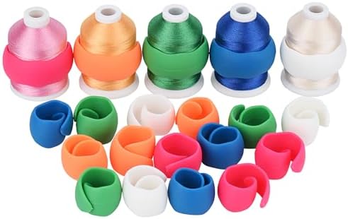 Simthread 20pcs Upgraded Thread Holder/Spool Huggers