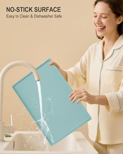 Silicone Art Mat for Crafts, 12" x 19" Waterproof Non-Slip Painting Mat