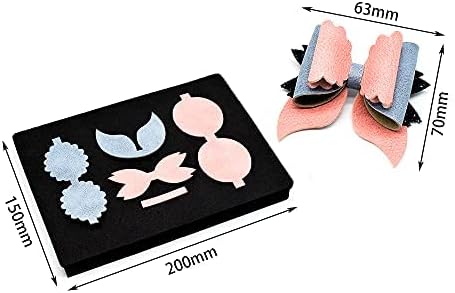 Elegant Bowknot Cutting Dies for DIY Crafts - Wood Board and Alloy Steel Blade Beautiful Bowknot Making Template (Y0302 Wood)