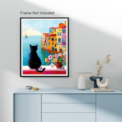 Natuyalo Paint by Numbers Kit for Adults Beginner Color 04 Frameless DIY Acrylic Painting for Home Wall Decor 16x20 inch