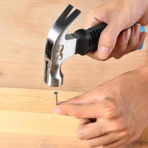 Mr. Pen- Claw Hammer, 8oz, Light Blue, Magnetic