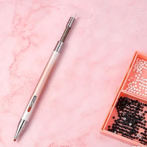 NOOEPC Diamond Art Pens, Diamond Art Kits for Adults Refillable Wax Pen Diamond Painting Pen with Correction Plate for Drill Bead Dot Pens for Art Craft Nail