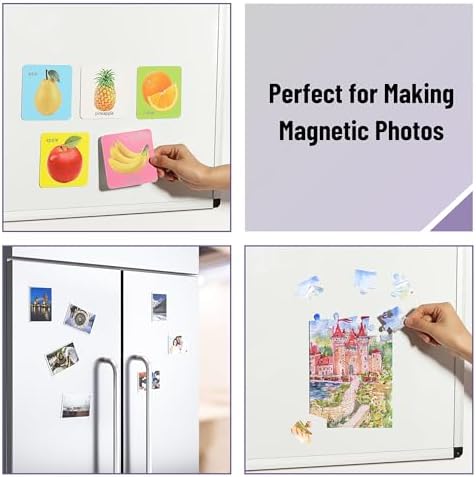 Mr. Pen- Adhesive Magnetic Sheets, 8" x 10", 25 Pack