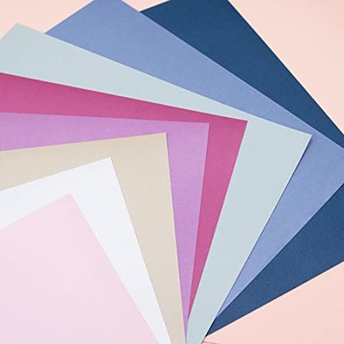 Craftelier - Cardstock Set Winter | Pack of 24 Double Sided Cardstock for Card Making, Scrapbooking and Craft Projects | Weight 240 grams | Size 30,48 cm x 30,48 cm (12" x 12")