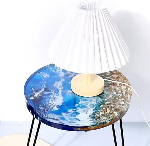 Cheese Board Resin Mold Round Large 10inch Make Epoxy Table Serving Tray Cutting Block Platter