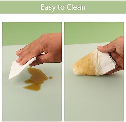 Large Silicone Mats for Kitchen Counter: 15.75"x23.6" Clear Heat Resistant