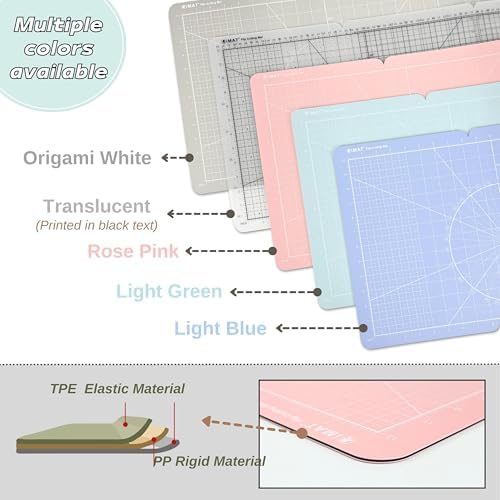 iMAT Flip Cutting Mat M Type Foldable Double-Sided Translucent