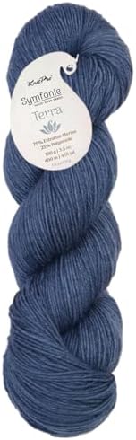 KnitPro Symfonie Fingering Weight Merino Wool Yarn 100g, Jodhpur Blue