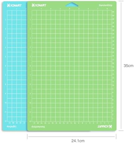 Xinart Cutting Mats for Cricut Joy Xtra (Standard, Light, 2 Mats) Variety Adhesive Cutting mats for Cricut Joy Xtra (Variety,2 Mats, 8.5”x12”)