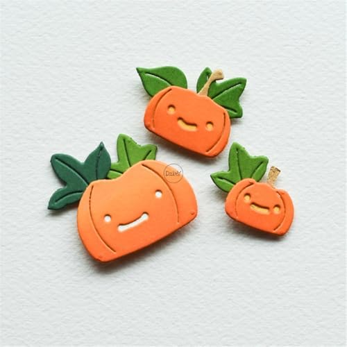 Halloween Patchwork Pumpkin Metal Cutting Dies for Card Making