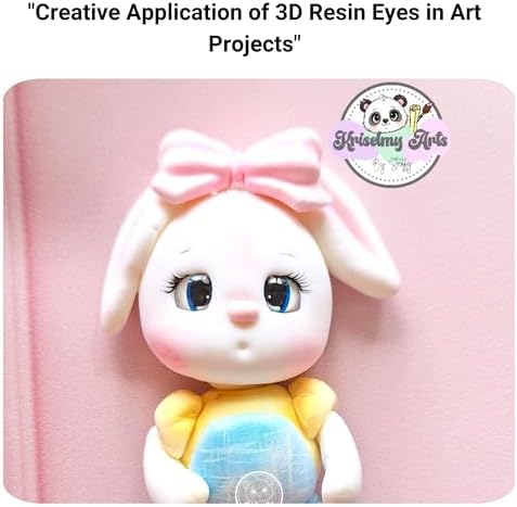 3D Resin Doll Eyes – 7mm Self-Adhesive Craft Eyes (24 pcs / 12 Pairs) – Realistic Cabochon Eyes for Amigurumi, Dolls, Polymer Clay, Cold Porcelain, Felt & DIY Crafts (Blue, Black & Brown)