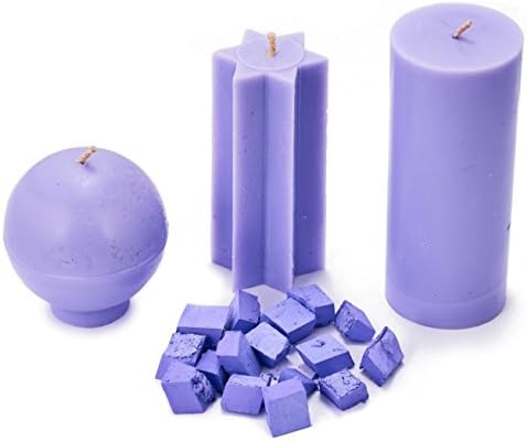 Pastel Purple Candle Wax Dye 2 oz - Candle Color Dye Blocks