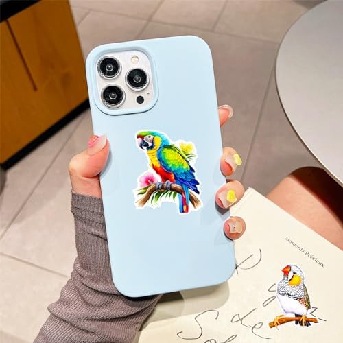 DothRayan 100 Pcs Birds Stickers Cute Bird Animals Stickers, Vinyl Waterproof Birds Sticker for Kids Teen Water Bottles Laptop Luggage Phone Skateboard Computer Refrigerators