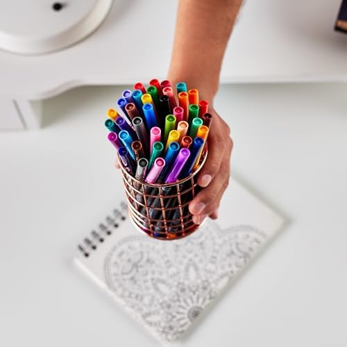 Crayola Fine Line Markers for Adults (40ct), College School Supplies, Marker Set for Adult Coloring Books, Teacher Gifts