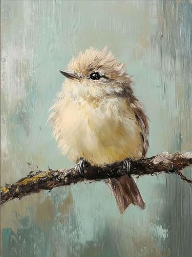 GOUOYANA Diamond Art Kits for Adult-Bird Diamond Painting Kits Wall Decor