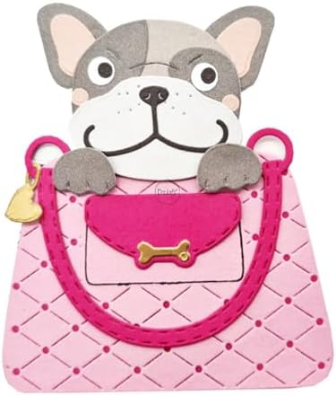 Patchwork Dog Metal Cutting Dies for Card Making