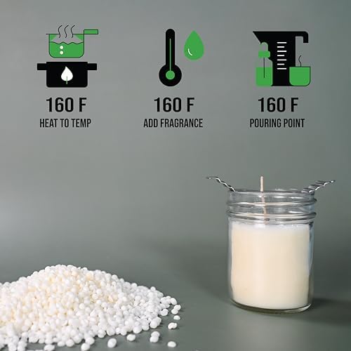 American Soy Organics Pro-Flex Soy Blend Wax Beads for Candles, 10 lbs