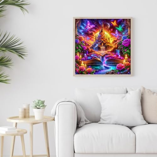 YOLENIX Fantasy Wonderland Diamond Art Kits for Adult Diamond Painting Kit