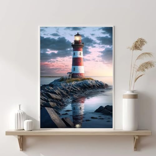VeGuude Square Drill Diamond Art Kits for Adults Home Wall Art Gift12x16 in