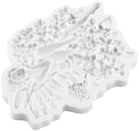 3D Flower Fairy Polymer Clay Molds Butterfly Fairy Silicone Mold