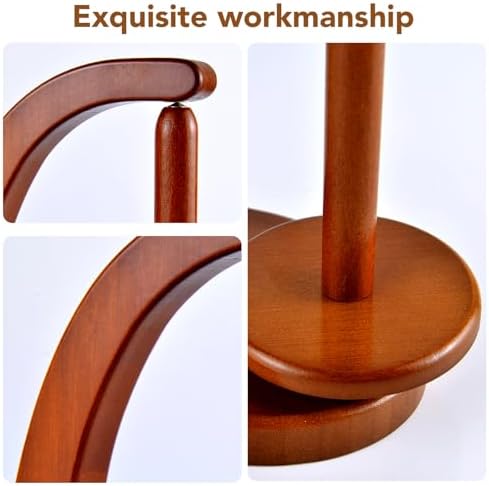 ULOI Yarn Holder for Crocheting, Magnetic Crochet Yarn Holder with Spinner
