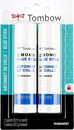 Tombow Mono Glue Stick, Medium, 2-Pack