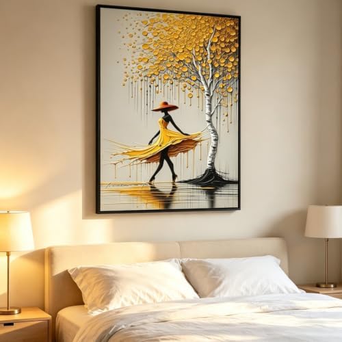 Diamond Art Kits for Adults,Abstract Lady Tree Diamond Painting Kit