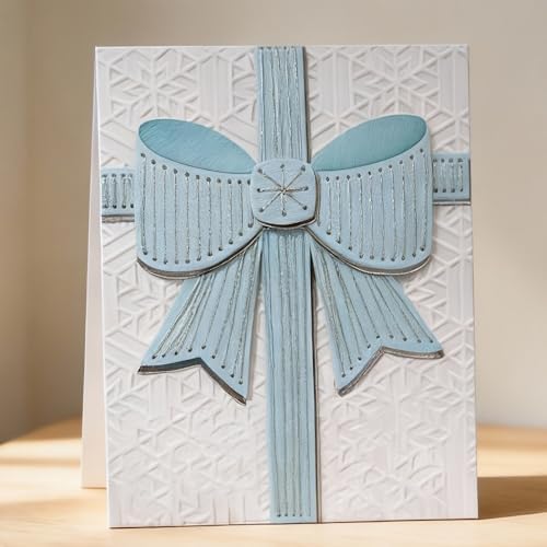 Lapoo 3D Backgrounds Frame Metal Cutting Die for Scrapbooking, New Cutting Dies DIY Album Card Making Decor Paper Craft Metal Die Cuts Party Wedding Decorations (Brogue 5.5 x 3.7 in)
