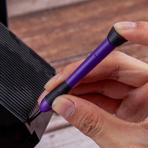 CARTMAN Complete Household Tool Set, Purple Hand Kit With Storage Case | Versatile tool assortment for home repairs, DIY projects, furniture setup, crafting, and daily household fixes in toolbox.