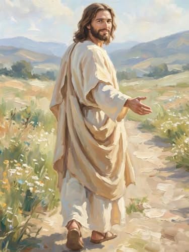 Diamond Art Kits for Adults, Jesus Diamond Art Painting Kits for Adults